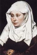 Robert Campin Portrait of a Woman oil on canvas